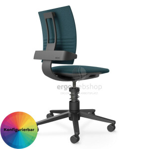 Aeris 3DEE - Office swivel chair with Swopper 3D mobility and ergonomic backrest