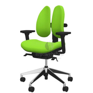 NowyStyl Rohde & Grahl duo-back - Office swivel chair without headrest with full upholstery (UPH)