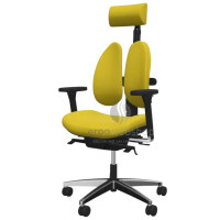 NowyStyl Rohde & Grahl duo-back - Office swivel chair with headrest and fully upholstered (UPH)