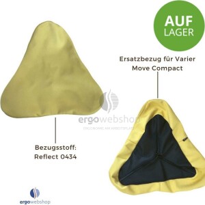 Varier replacement cover for Move Compact standing aid available now (Reflect 0434 yellow)