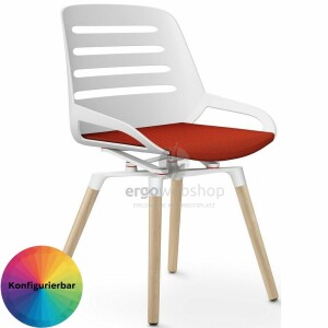Aeris Numo Comfort – Universal Chair with Wooden Legs
