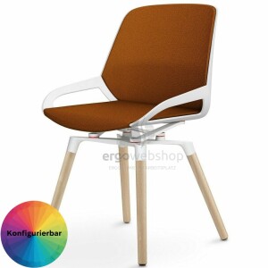 Aeris Numo Comfort – Universal Chair with Wooden Legs