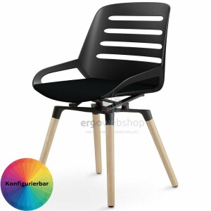 Aeris Numo Comfort – Universal Chair with Wooden Legs