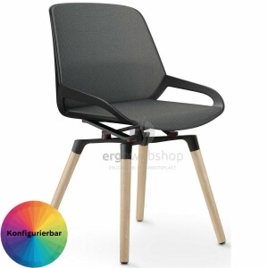 Aeris Numo Comfort – Universal Chair with Wooden Legs