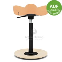 Varier Move Compact - Stool / Standing Aid available immediately (Revive 0534 orange, low gas spring, natural footplate)