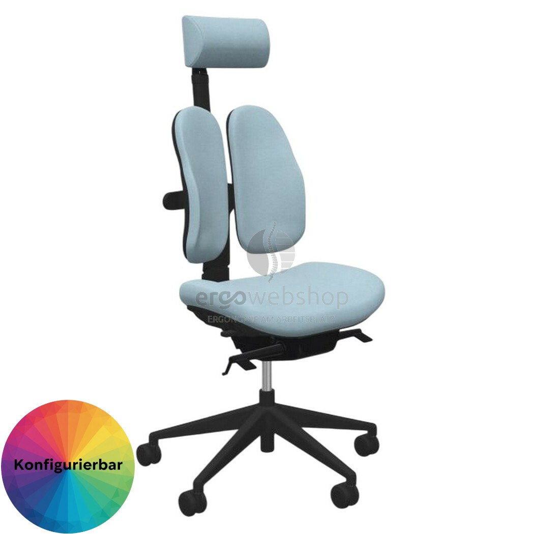 NowyStyl Rohde & Grahl duo-back - Office swivel chair wi