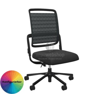 NowyStyl Rohde & Grahl xenium MESH - Office swivel chair without headrest (GS certificate type B)