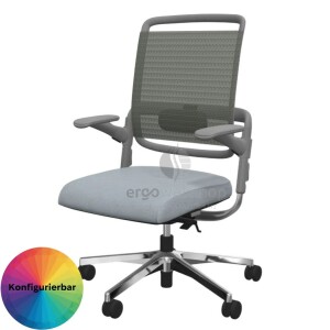 NowyStyl Rohde & Grahl xenium MESH - Office swivel chair without headrest (GS certificate type B)