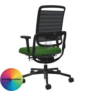 NowyStyl Rohde & Grahl xenium MESH - Office swivel chair without headrest (GS certificate type B)