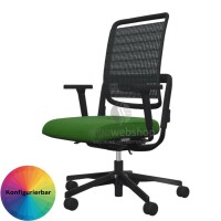 NowyStyl Rohde & Grahl xenium MESH - Office swivel chair without headrest (GS certificate type B)