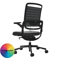 NowyStyl Rohde & Grahl xenium MESH - Office swivel chair without headrest (GS certificate type B)