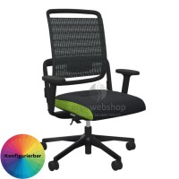 NowyStyl Rohde & Grahl xenium MESH - Office swivel chair without headrest (GS certificate type B)