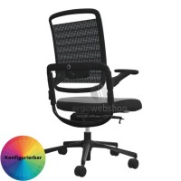 NowyStyl Rohde & Grahl xenium MESH - Office swivel chair without headrest (GS certificate type B)