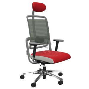 NowyStyl Rohde & Grahl xenium MESH - Bürodrehstuhl mit Kopfstütze (GS Zertifikat Typ B)