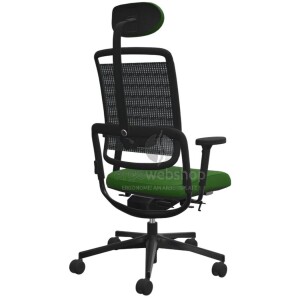 NowyStyl Rohde & Grahl xenium MESH - Bürodrehstuhl mit Kopfstütze (GS Zertifikat Typ B)
