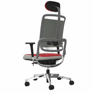 NowyStyl Rohde & Grahl xenium MESH - Bürodrehstuhl mit Kopfstütze (GS Zertifikat Typ B)