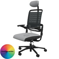 NowyStyl Rohde & Grahl xenium MESH - Bürodrehstuhl mit Kopfstütze (GS Zertifikat Typ B)