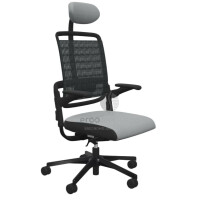 NowyStyl Rohde & Grahl xenium MESH - Bürodrehstuhl mit Kopfstütze (GS Zertifikat Typ B)