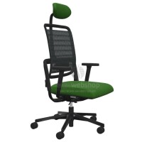 NowyStyl Rohde & Grahl xenium MESH - Bürodrehstuhl mit Kopfstütze (GS Zertifikat Typ B)