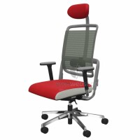NowyStyl Rohde & Grahl xenium MESH - Bürodrehstuhl mit Kopfstütze (GS Zertifikat Typ B)