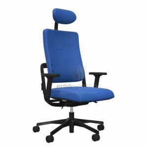NowyStyl Rohde & Grahl xenium with upholstered backrest - office swivel chair with headrest (UPH, GS certificate type B)