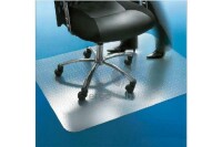 Floortex polycarbonate floor protection mat for low- to medium-pile carpets up to 12 mm high (with nubs)