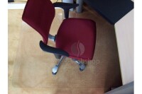 Floortex polycarbonate floor protection mat for low- to medium-pile carpets up to 12 mm high (with nubs)