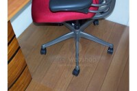 Floortex polycarbonate floor protection mat for hard floors (without studs)