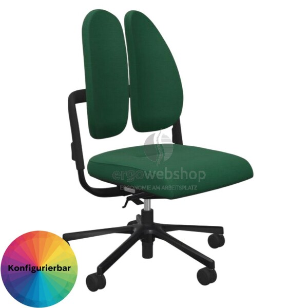 NowyStyl Rohde & Grahl xenium duo back - office swivel chair without headrest (GS certificate type B)