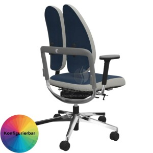 NowyStyl Rohde & Grahl xenium duo back - office swivel chair without headrest (GS certificate type B)