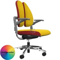 NowyStyl Rohde & Grahl xenium duo back - office swivel chair without headrest (GS certificate type B)
