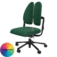 NowyStyl Rohde & Grahl xenium duo back - office swivel chair without headrest (GS certificate type B)