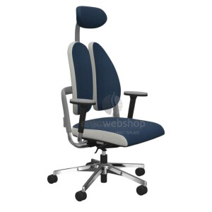 NowyStyl Rohde & Grahl xenium duo back - Office swivel chair with headrest (GS certificate type B)