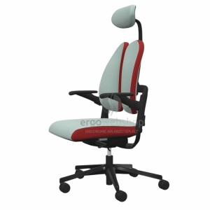 NowyStyl Rohde & Grahl xenium duo back - Office swivel chair with headrest (GS certificate type B)