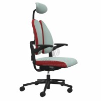 NowyStyl Rohde & Grahl xenium duo back - Office swivel chair with headrest (GS certificate type B)