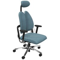 NowyStyl Rohde & Grahl xenium duo back - Office swivel chair with headrest (GS certificate type B)