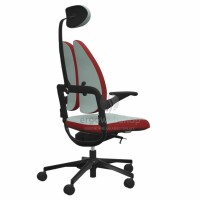 NowyStyl Rohde & Grahl xenium duo back - Office swivel chair with headrest (GS certificate type B)