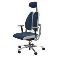 NowyStyl Rohde & Grahl xenium duo back - Office swivel chair with headrest (GS certificate type B)