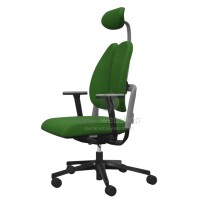 NowyStyl Rohde & Grahl xenium duo back - Office swivel chair with headrest (GS certificate type B)