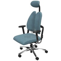 NowyStyl Rohde & Grahl xenium duo back - Office swivel chair with headrest (GS certificate type B)