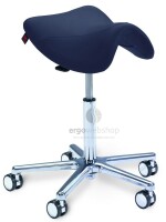 Swippo Lady - Saddle Chair - Saddle Stool (Faux Leather/Leather)