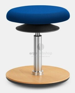 Löffler Ergo 2 M - pendulum stool / ergonomic mobile seat (Ø 37 cm)