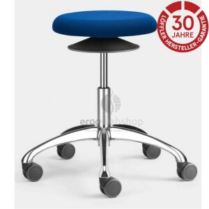 Löffler Ergo 3 - 3D stool on wheels (Ø 40 cm)
