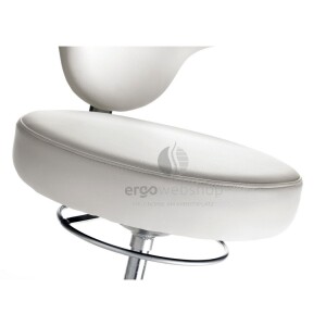 Mayer Sitzmöbel 1252 myJAZZ - Swivel Chair in white faux leather