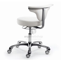 Mayer Sitzmöbel 1252 myJAZZ - Swivel Chair in white faux leather