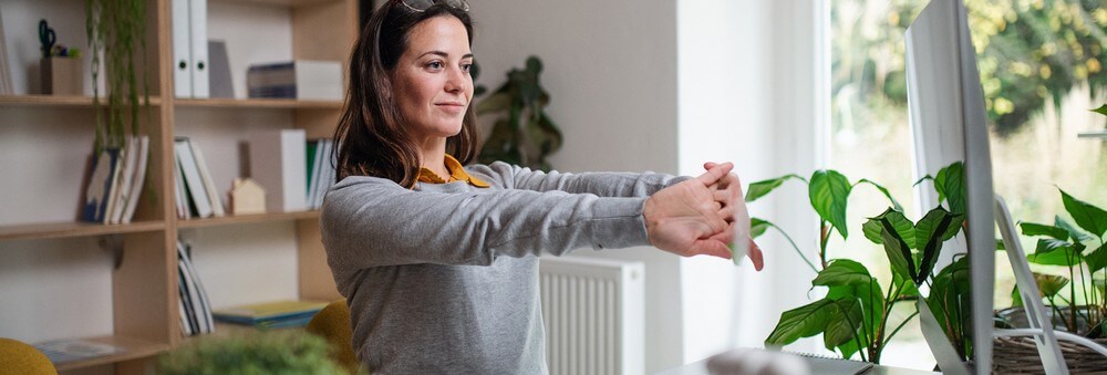 Woman in Home Office