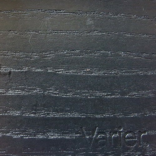 Ash painted black