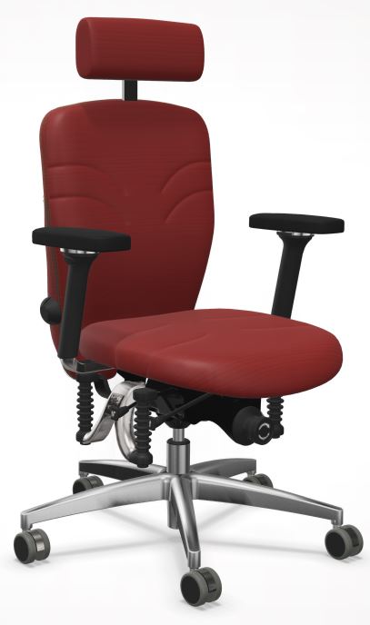Haider BIOSWING 450 iQ - Bürodrehstuhl mit Nackenstütze 49410-00