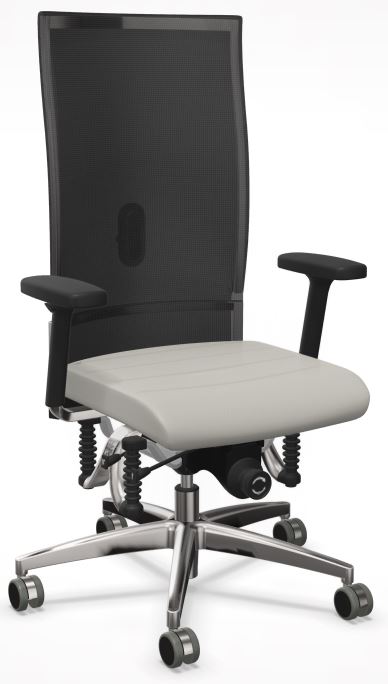 Haider BIOSWING 670 iQ - Bürodrehstuhl mit Netzrücken 49610-00