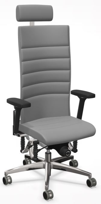 Haider BIOSWING 670 iQ - Bürodrehstuhl mit Nackenstütze 49620-00